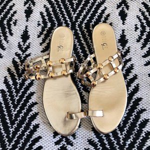 Gold Sandal size 12